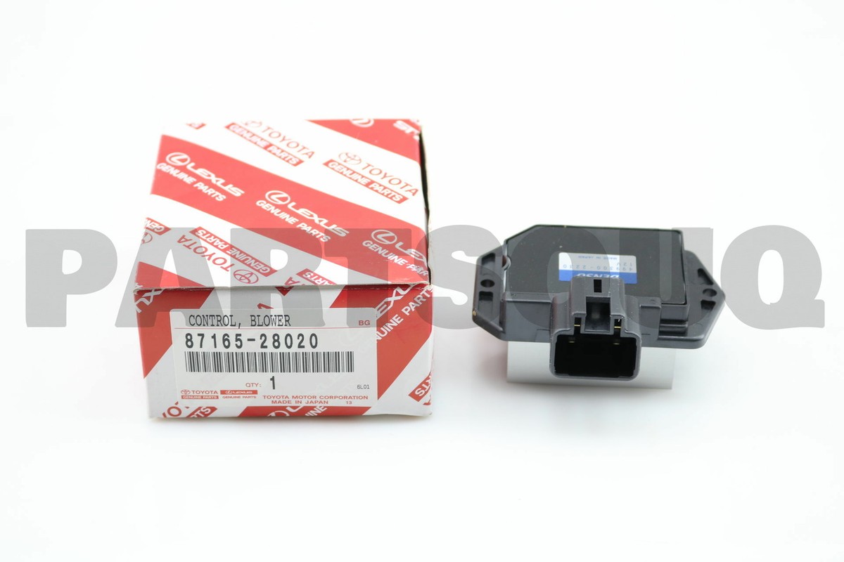 バイイー 8716528020 Genuine Toyota CONTROL, BLOWER MOTOR 87165-28020