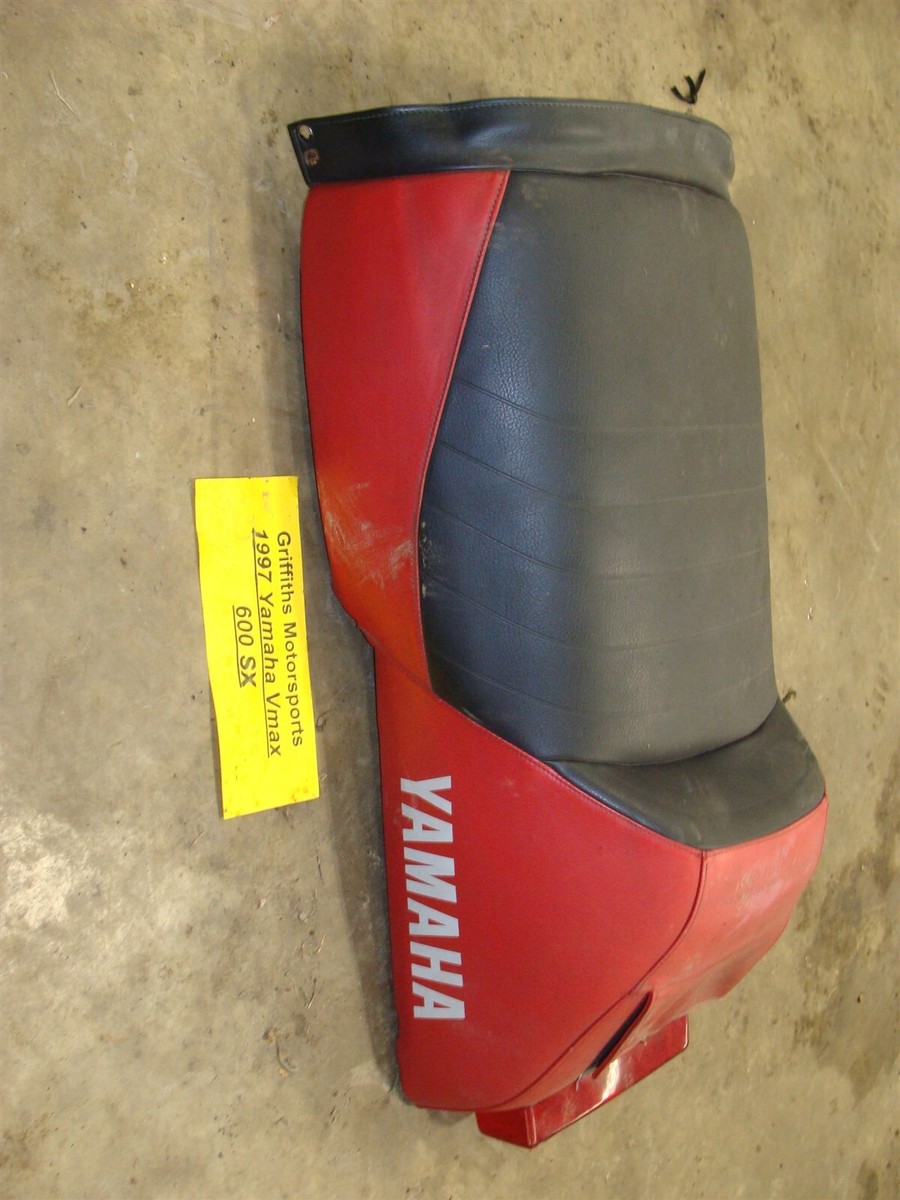 1997 YAMAHA VMAX SX 600 8CR 8CV red oem seat cover base foam