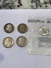 roosevelt dimes 1946 1953 1954 5 in all