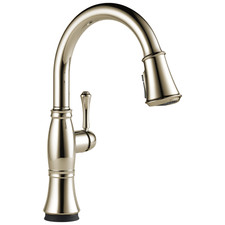 Delta Cassidy Single Handle Pull-Down Kitchen Faucet with Touch2O and ShieldSpra