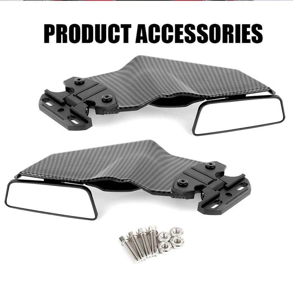 Espejo retrovisor lateral ala para Honda CBR1000RR/CBR600RR/CBR954RR/CBR600F4i Foto 3 de 4