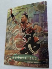 ALONZO MOURNING, 1996-97 FLEER METAL METALLIZED #226