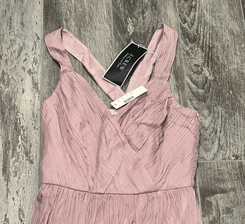 NWT JCREW $298 Sz 4 Silk Chiffon Anabel Long Dress Gown Dusty Lavender formal - Picture 3 of 11