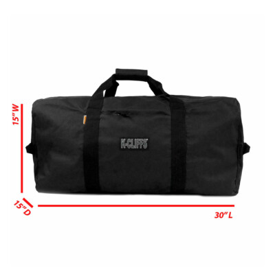 K-Cliffs Large 30'' Heavy Duty Square Cargo Duffel, Travel, Gym Bag