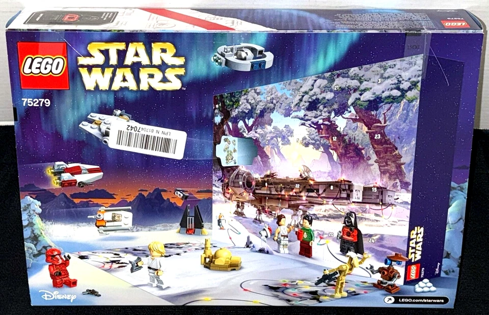 NEW! OPEN BOX SEALED BAGS / LEGO STAR WARS (75279) ADVENT CALENDAR / CHRISTMAS - Image 3 of 4