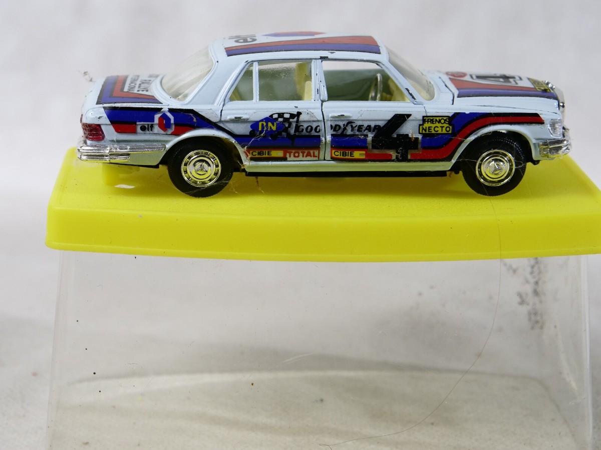 Miniature Mercedes 450 1/18 I Norev SEL (W116) Metallise La Chaux 1976 - Voiture