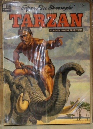 Dell Comic TARZAN #60 1954 (Golden Age) GOOD CONDITION - Picture 3 of 3