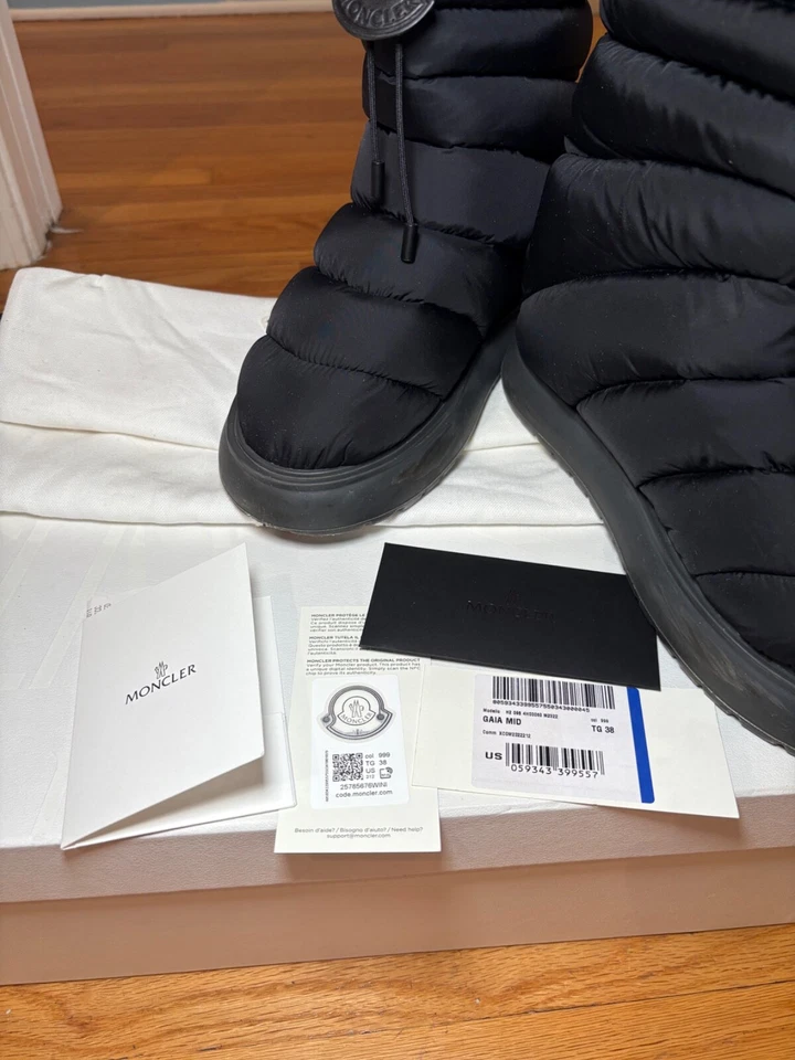 Moncler Gaia Mid Botas de Nieve Talla 38 Foto 3 de 4