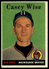 1958 Topps #247 Casey Wise