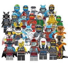24X Ninjago Minifiguren Kai Jay Wu Meister Ba...