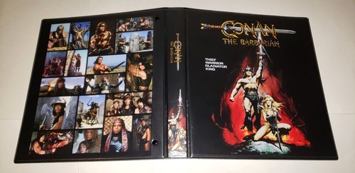 CONAN THE BARBARIAN Custom 3-Ring Binder Photo Album ARNOLD SCHWARZENEGGER - Picture 9 of 14