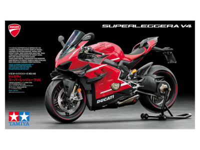 Tamiya Ducati Superleggera V4 Bike Modellbausatz im Maßstab 1:12 - VATERTAGSGESCHENK