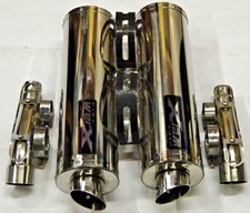 HONDA HORNET 900 CB900F 919 HORNET PIPE WERX EXHAUST END CAN SILENCER 2001-2009