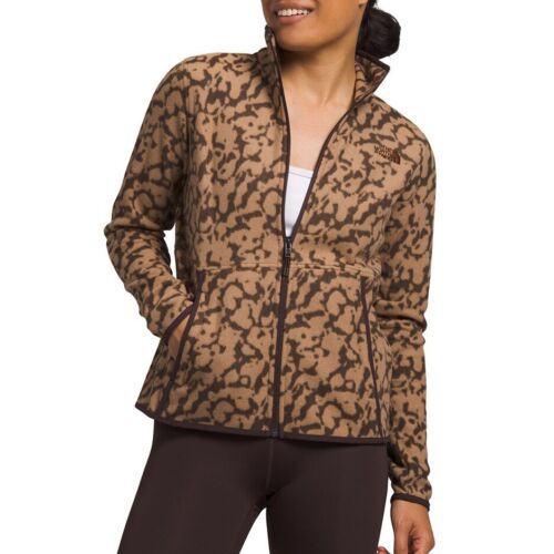 New The North Face Women's Alpine Polartec 100 Jacket NF0A7ZXE Almond Butter - M