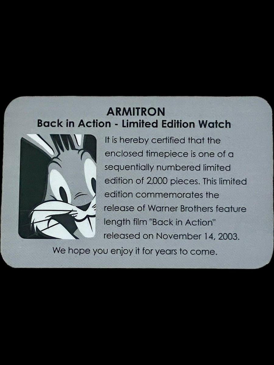 RARE VINTAGE WARNER BROS LOONEY TOONS: BACK IN ACTION MOVIE RARE VINTAGE WARNER BROS LOONEY TOONS: BACK IN ACTION MOVIE