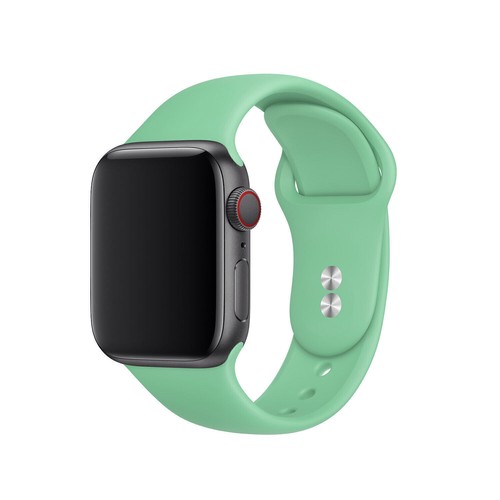 Cinturino Silicone Sport 40/44/41/45/49mm per Apple Watch Serie 9 8 7 6 5 4 SE - Foto 39 di 69