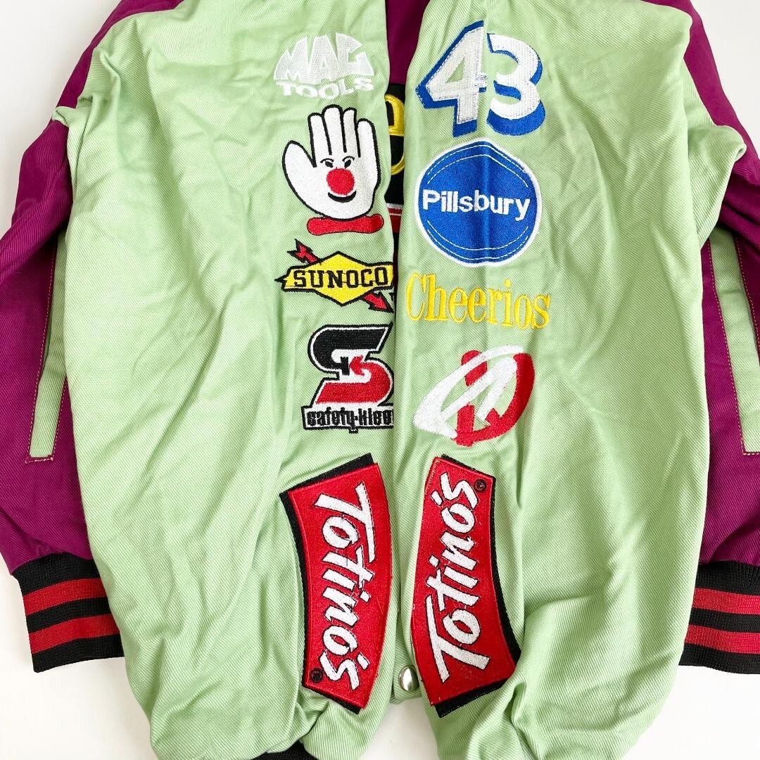 JH DESIGN Racing Jacket Cheerios Size L Pink | eBay