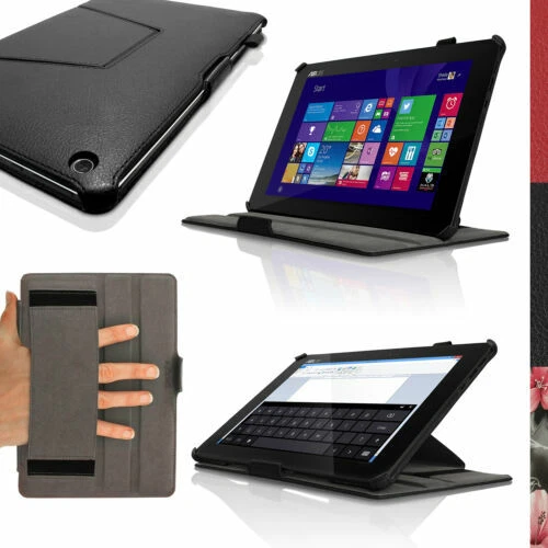 变形金刚合成皮革平板电脑和电子书阅读器保护壳、保护盖和键盘保护套适用于华硕