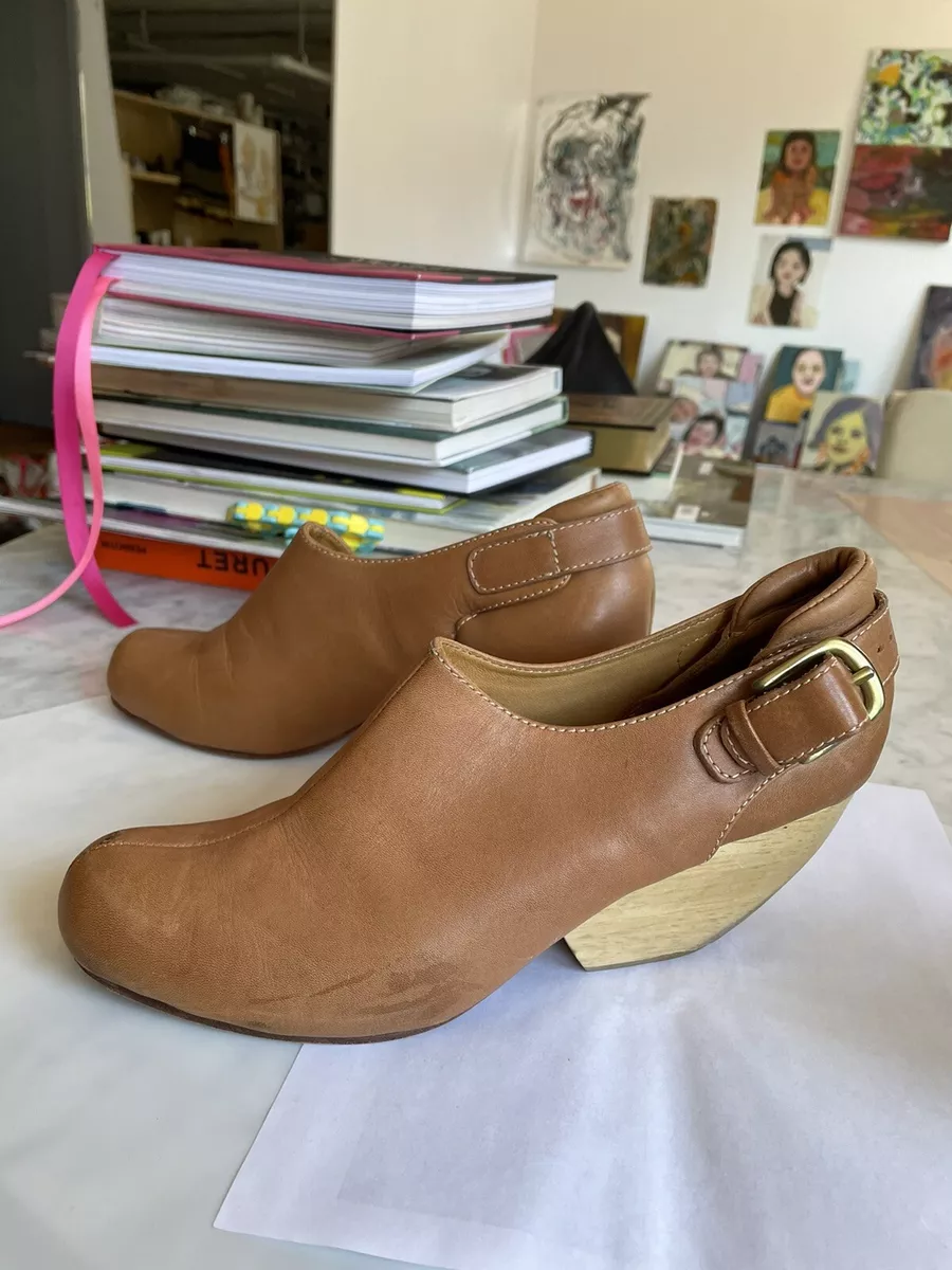 rachel comey clog shoes tan buckle learher US10 eBay