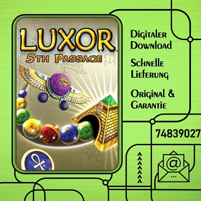 Luxor 5 - 5th Passage - Deutsch - DOWNLOADVERSION - PC/Windows