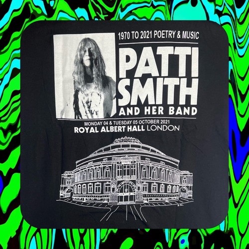 Unworn PATTI SMITH 2021 POETRY & MUSIC TOUR CONCERT T-Shirt S DEADSTOCK RARE NOS - Picture 3 of 5