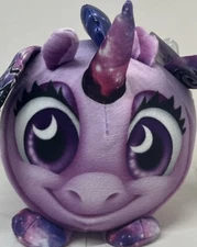 Magical Ballz Plush Ball Purple Unicor 7" Kipp Brothers 2017 Stuffed Animal Toy 