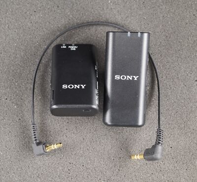 Sony ECM-W2BT Mikrofon Schwarz Sehr Guter Zustand