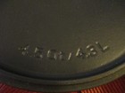 Cuisinart Chef Cast Iron 12" Covered Chicken Fryer Porcelain Enameled Teal Blue — photo 7