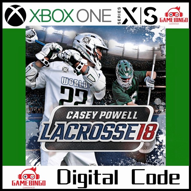 Casey Powell Lacrosse 18 Xbox One & Xbox Series X|S Game Code Digital Casey Powell Lacrosse 18 Xbox One & Xbox Series X|S Game Code Digital