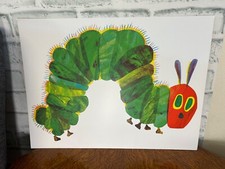 Eric Carle vintage print The Very Hungry Caterpillar 12 x 16