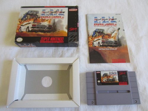 Radical Psycho Machine RPM Racing Super Nintendo SNES Video Game Cart