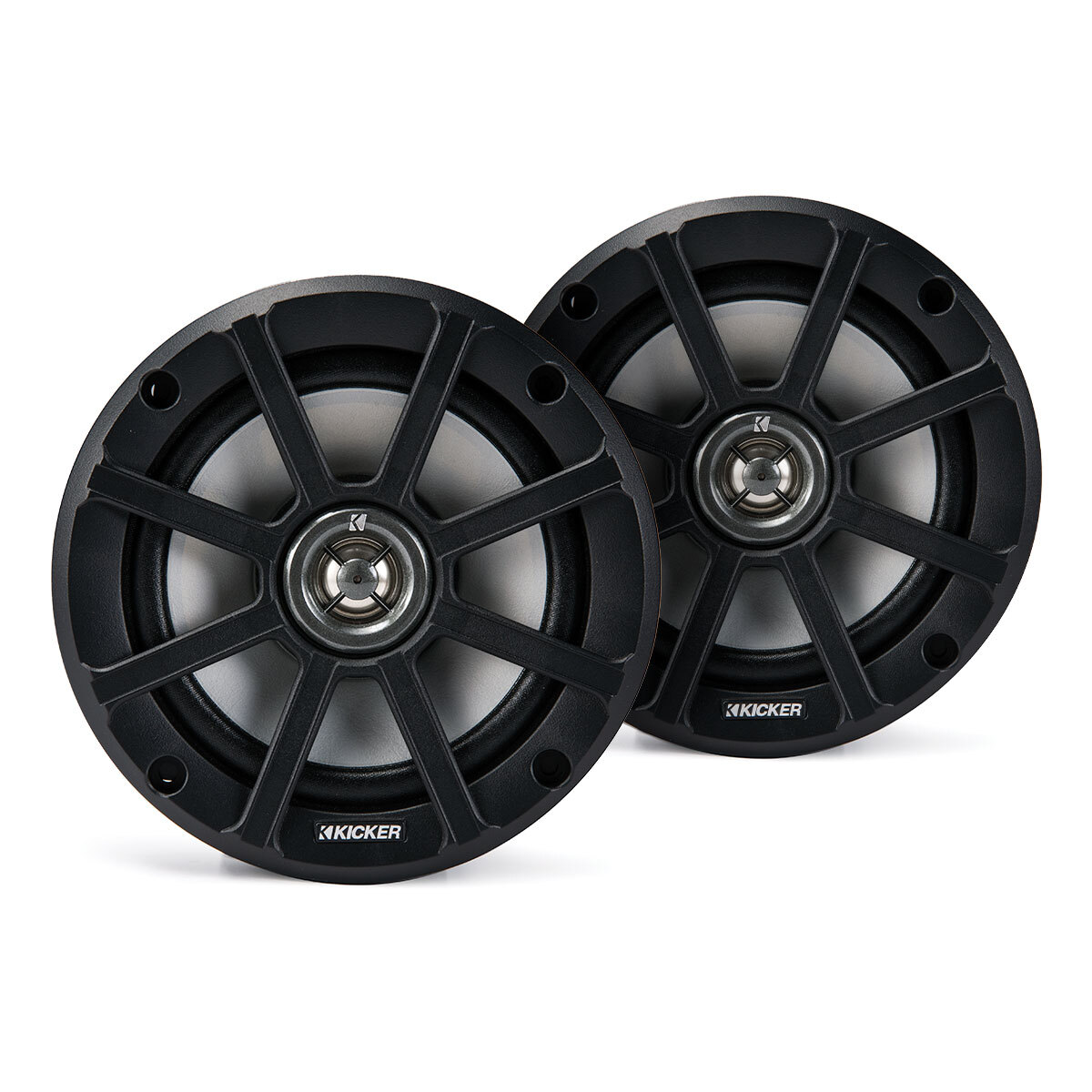 Коаксиальные динамики Kicker 51PSC652 65 2-Омные Powersports защищенные от атмосферных воздействий - Пара 2659000₽
