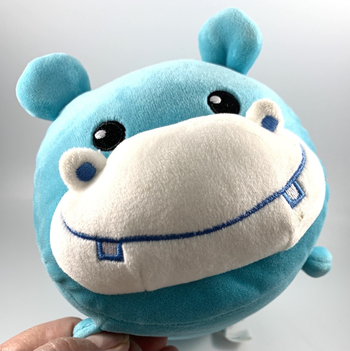 Bubble Buddy Hippo Plush Stuffed Animal Forest Twelfth Kids 10