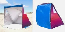 Body Glove Beach Tent Square Pop Up Shelter Tent 70.87" x 61.42"  - Ombre Sunset