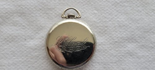 Selling a Used Vintage 12 Size, 17 Jewel ILLINOIS The Auotcrat Pocket Watch..... - Picture 3 of 6