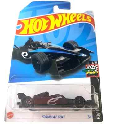 HOT WHEELS 2024 FORMULA E GEN3 MATTE BLACK 193/250 HRY66 NEW MODEL HW RACE DAY