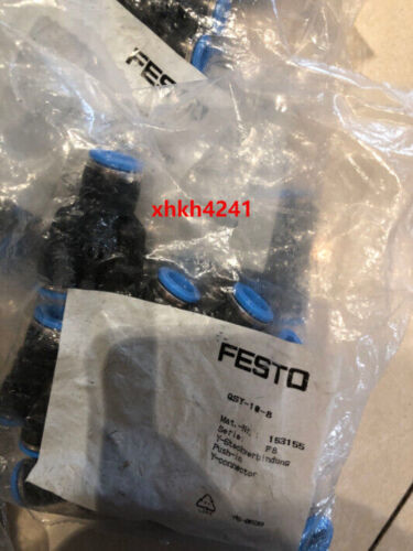 10PC New FESTO QSY-10-8 153155 Fittings QSY108 - Bild 1 von 1