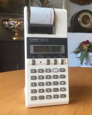 CANON TP-7 RETRO TASCHENDRUCKER 4XAAs L.19cm