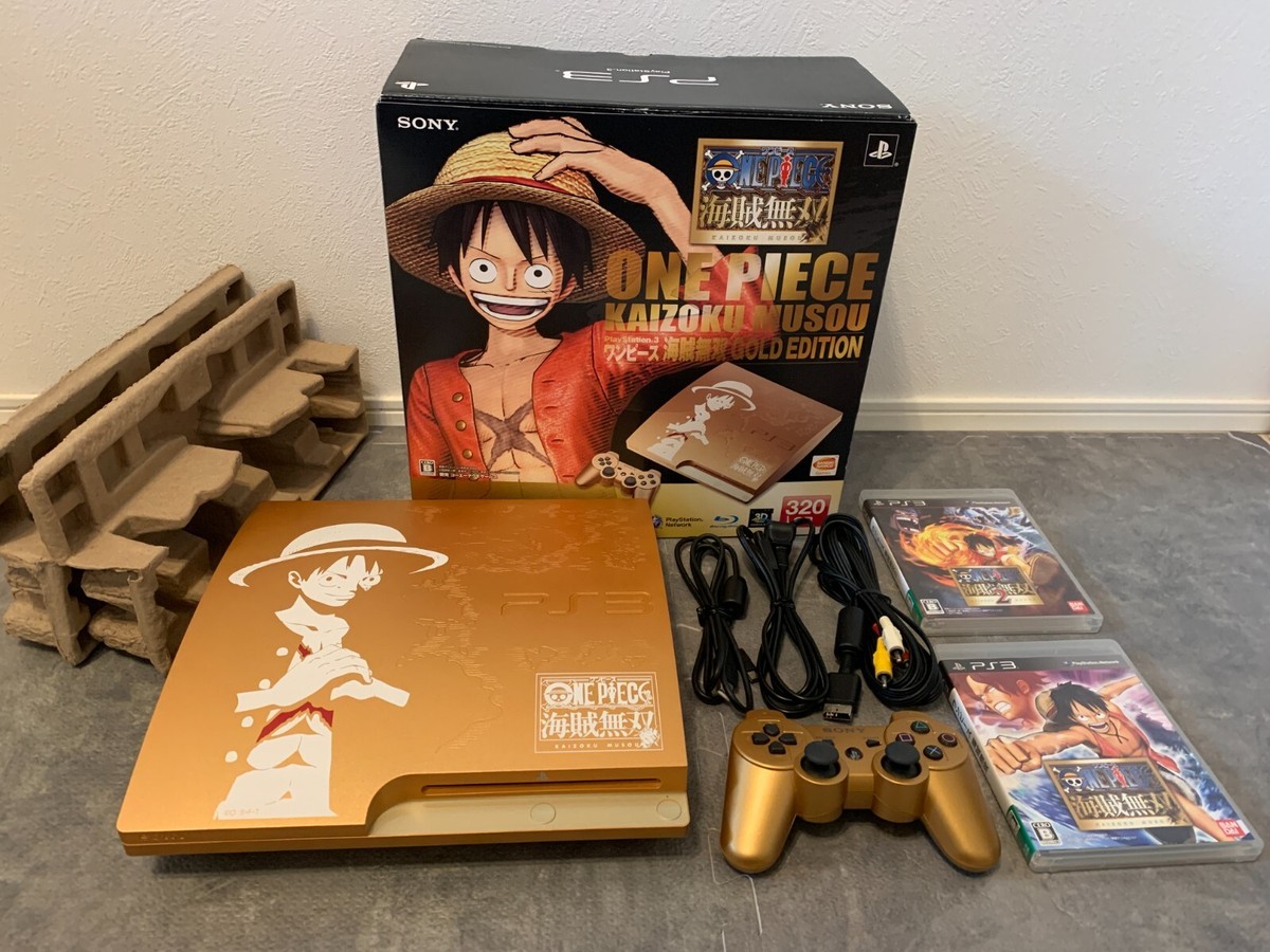 SONY Playstation 3 PS3 One Piece GOLD EDITION 320GB CEJH-10021 