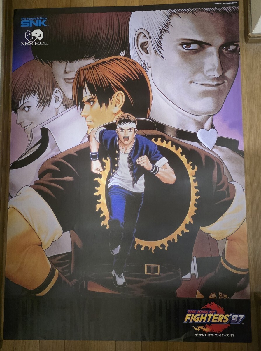 THE KING OF FIGHTERS’97 B1ポスター The King of Fighters 97 Poster Size B1 SNK Neo Geo Video