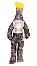 Dammit Doll NWT Stress Relief Rainbow And Suns, Hearts Fun Gift