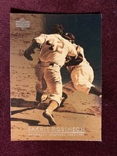 1996 Upper Deck #7 Dodgers Jackie Robinson Baseball Card