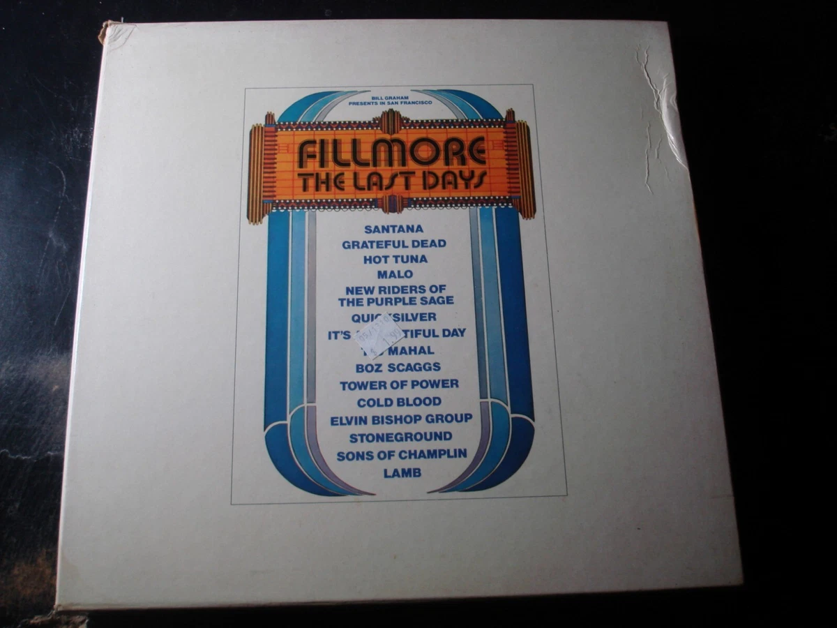 Fillmore The Last Days for sale | eBay