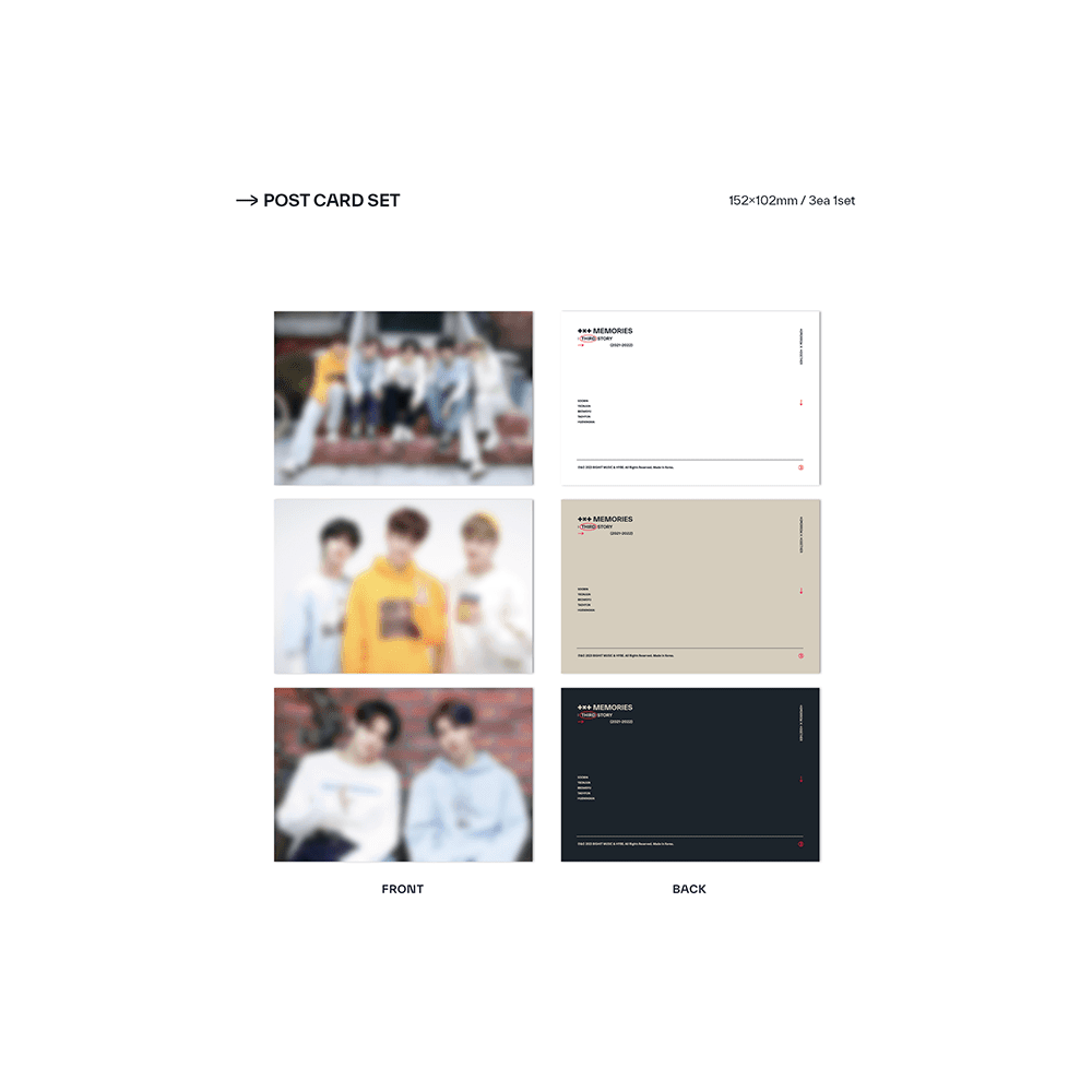 TXT Memories: Third Story DVD or Digital Code + Weverse POB