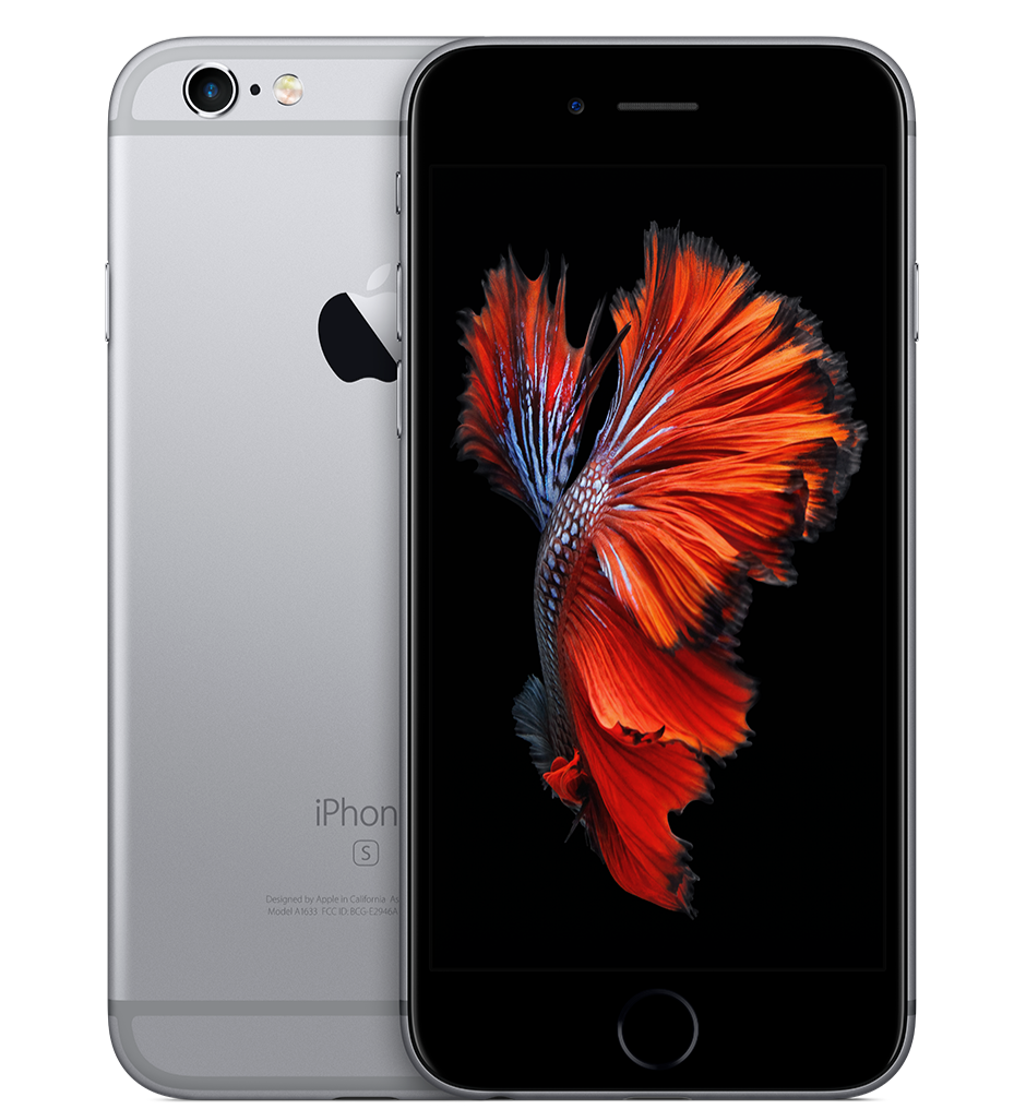 2247 電池最良好☆比較的美品☆iPhone6s 32GB SIMフリー☆ Apple iPhone 6s - 32GB - Space Gray - Model A1633 - 100