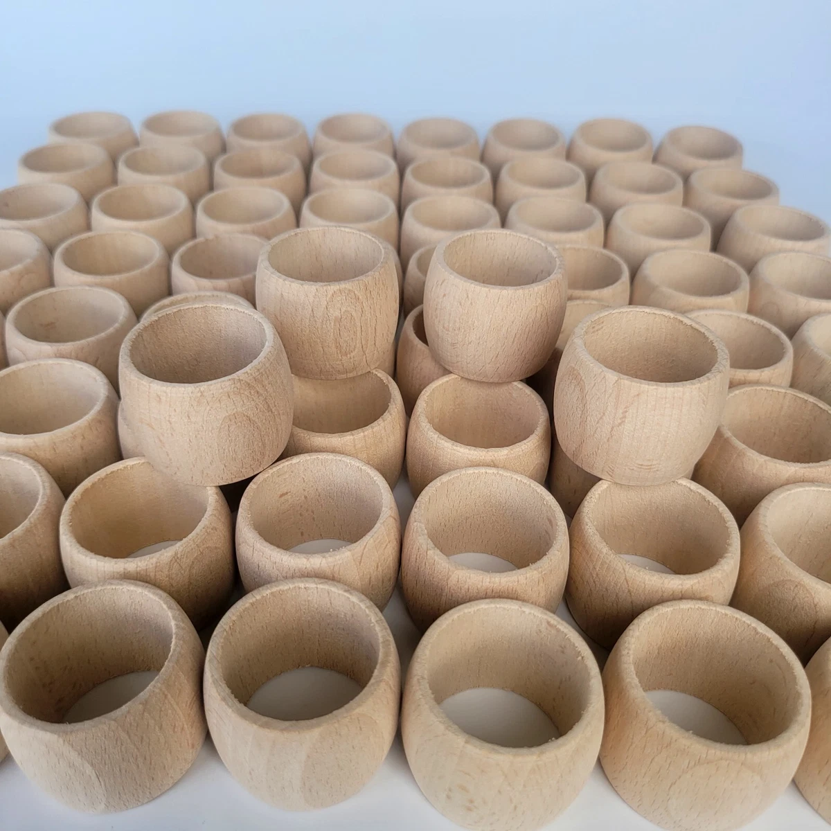 Wooden napkin rings bulk clearance