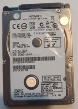 HITACHI/320GB/SATA 2.5"/Laptop/HDD/Hard Disk Drive/HTS543232A7A384/5400rpm