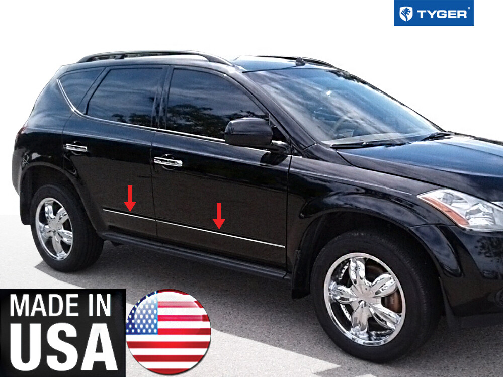 Chrome Accessories Accent Trim fit 03-07 Nissan Murano 4P