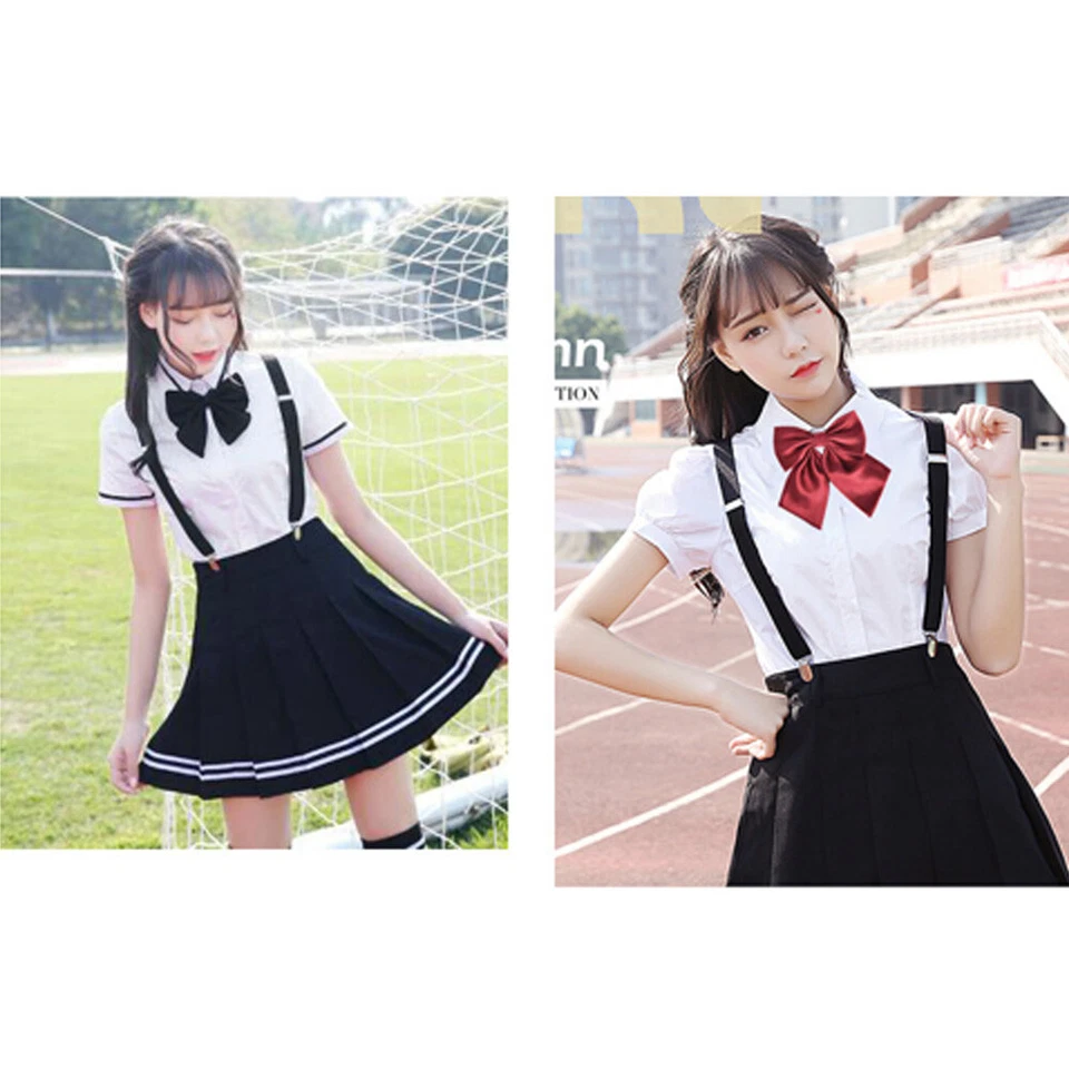 Corbata informal ajustable para damas Mujeres Niñas Estudiante Pajarita Boda Escuela Fiesta Foto 2 de 4