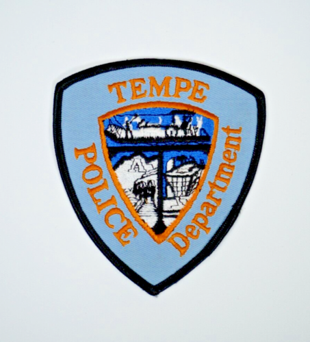 Tempe Police Department Shoulder Patch Embroidered Arizona PD